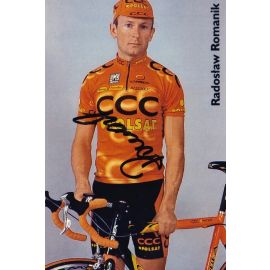 Autogramm Radsport | Radoslaw ROMANIK | 2003 Foto (Portrait Color CCC)