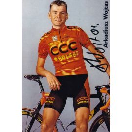 Autogramm Radsport | Arkadiusz WOJTAS | 2003 Foto (Portrait Color CCC)