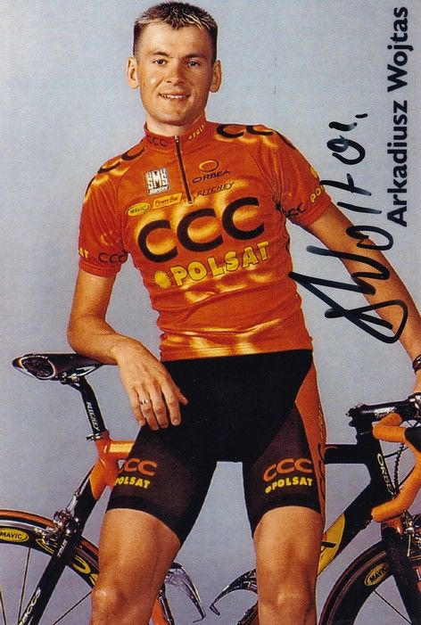 Autogramm Radsport | Arkadiusz WOJTAS | 2003 Foto (Portrait Color CCC)