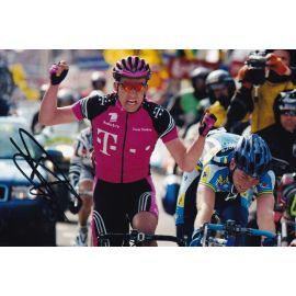 Autogramm Radsport | Andreas KLIER | 2002 Foto (Jubelszene Color Telekom)