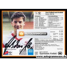 Autogramm Fussball | KFC Uerdingen 05 | 1991 | Alexander KUTSCHERA 
