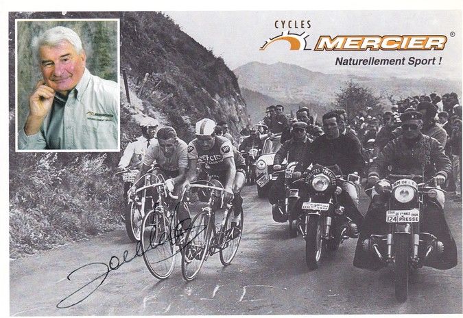 Autogramm Radsport | Raymond POULIDOR | 2000er (Collage Color) Mercier