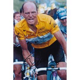 Autogramm Radsport | Bjarne RIIS | 1996 Foto (Rennszene Color) TDF