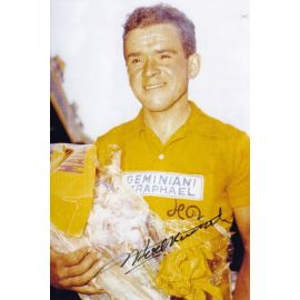 Autogramm Radsport | Roger WALKOWIAK | 1956 Foto (Siegerehrung Color) TDF