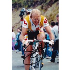 Autogramm Radsport | Laurent FIGNON | 1989 Foto (Rennszene Color) TDF