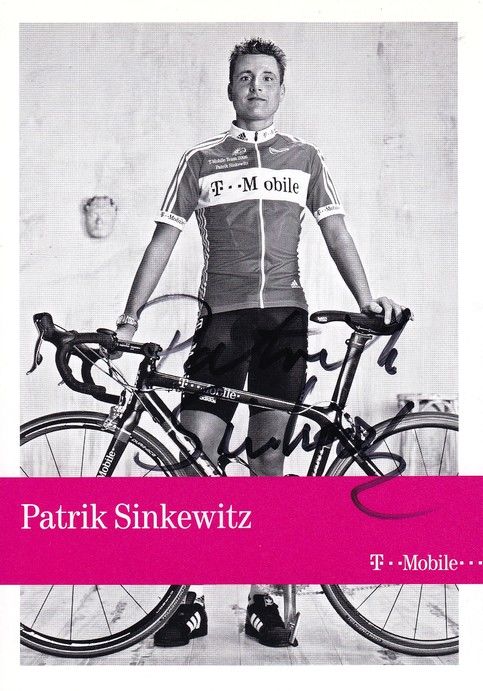 Autogramm Radsport | Patrik SINKEWITZ | 2006 (Portrait SW) Telekom