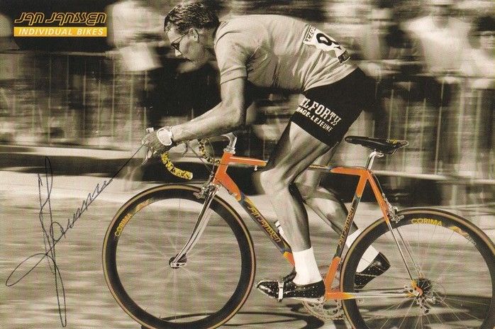 Autogramm Radsport | Jan JANSSEN | 1998 (Rennszene Color) TDF