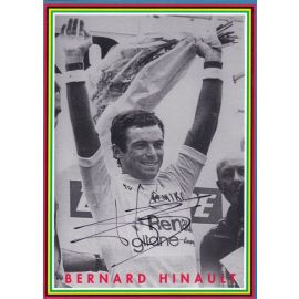 Autogramm Radsport | Bernard HINAULT | 1980 (Jubelszene SW WM) 5x TDF-Sieger