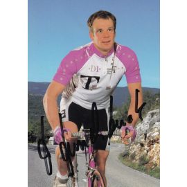 Autogramm Radsport | Kai HUNDERTMARCK | 1995 (Rennszene Color) Telekom 3