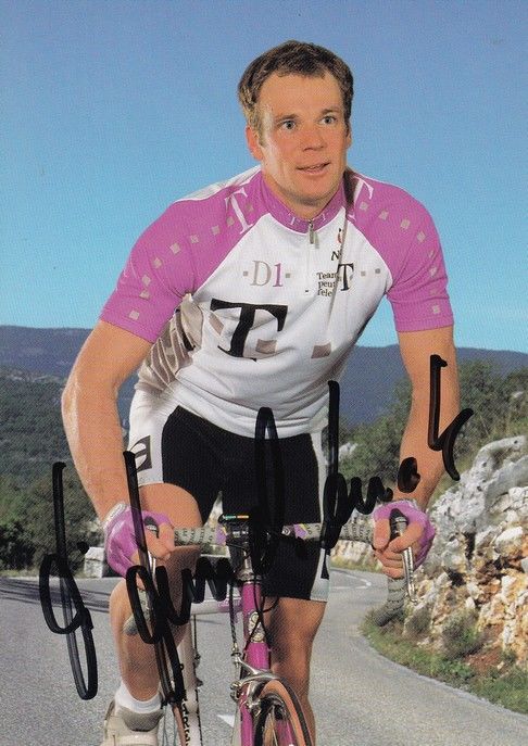 Autogramm Radsport | Kai HUNDERTMARCK | 1995 (Rennszene Color) Telekom 3