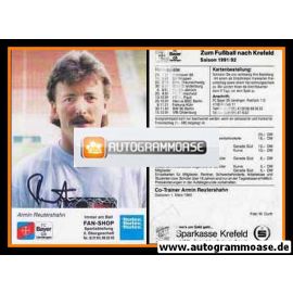 Autogramm Fussball | KFC Uerdingen 05 | 1991 | Armin REUTERSHAHN