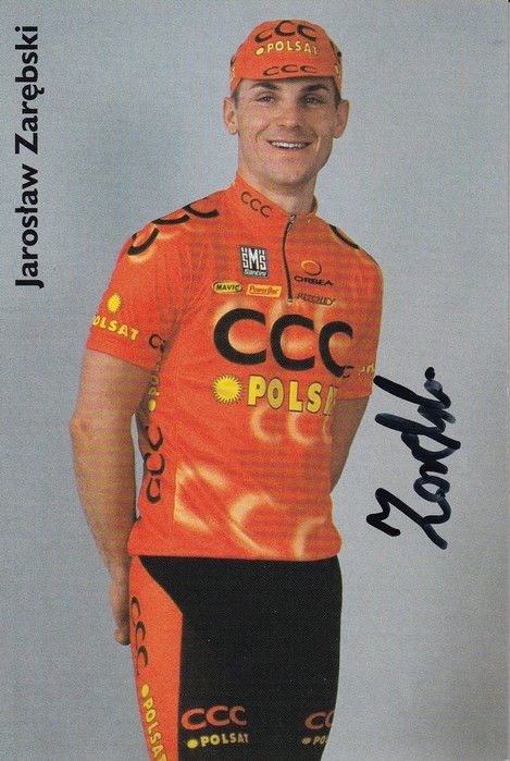 Autogramm Radsport | Jaroslaw ZAREBSKI | 2003 (Portrait Color CCC)