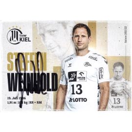 Autogramm Handball | THW Kiel | 2021 | Steffen WEINHOLD