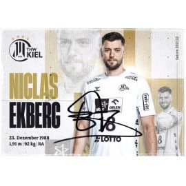 Autogramm Handball | THW Kiel | 2021 | Niclas EKBERG