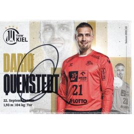 Autogramm Handball | THW Kiel | 2021 | Dario QUENSTEDT