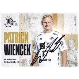 Autogramm Handball | THW Kiel | 2021 | Patrick WIENCEK