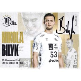 Autogramm Handball | THW Kiel | 2021 | Nikola BILYK