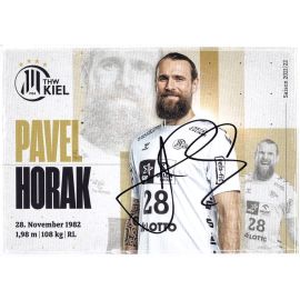 Autogramm Handball | THW Kiel | 2021 | Pavel HORAK