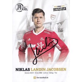 Autogramm Handball | THW Kiel | 2018 | Niklas LANDIN JACOBSEN