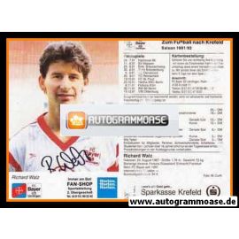 Autogramm Fussball | KFC Uerdingen 05 | 1991 | Richard WALZ