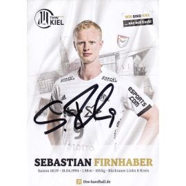 Autogramm Handball | THW Kiel | 2018 | Sebastian FIRNHABER