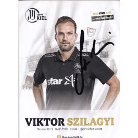 Autogramm Handball | THW Kiel | 2018 | Viktor SZILAGYI