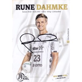 Autogramm Handball | THW Kiel | 2019 | Rune DAHMKE