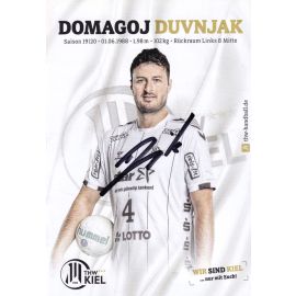 Autogramm Handball | THW Kiel | 2019 | Domagoj DUVNJAK