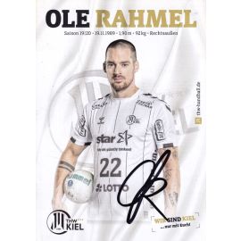 Autogramm Handball | THW Kiel | 2019 | Ole RAHMEL