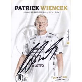 Autogramm Handball | THW Kiel | 2019 | Patrick WIENCEK