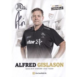 Autogramm Handball | THW Kiel | 2018 | Alfred GISLASON