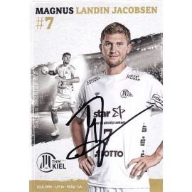 Autogramm Handball | THW Kiel | 2020 | Magnus LANDIN JACOBSEN