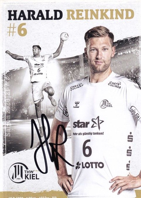 Autogramm Handball | THW Kiel | 2020 | Harald REINKIND