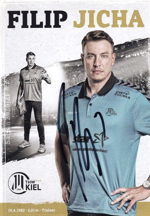 Autogramm Handball | THW Kiel | 2020 | Filip JICHA