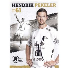Autogramm Handball | THW Kiel | 2020 | Hendrik PEKELER