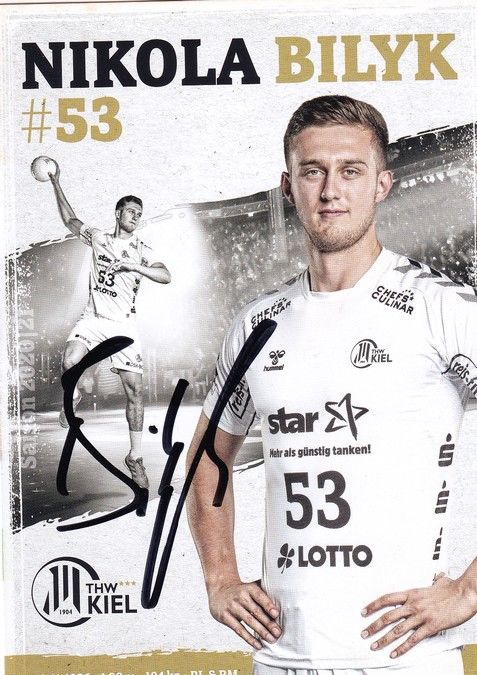 Autogramm Handball | THW Kiel | 2020 | Nikola BILYK