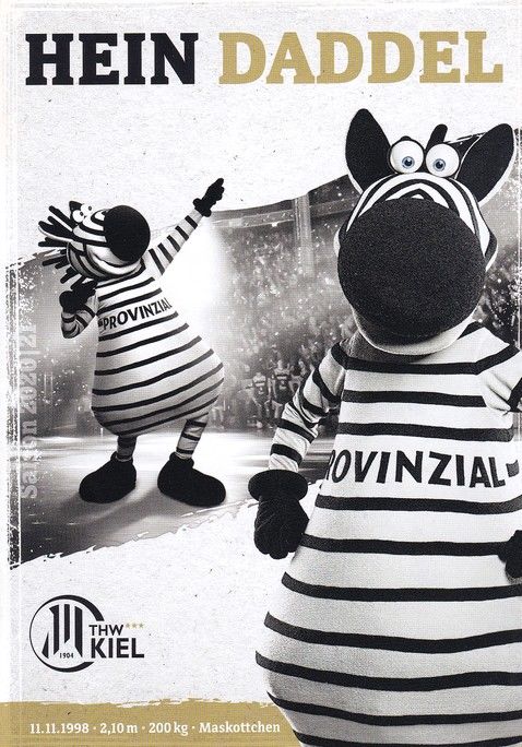 Autogramm Handball | THW Kiel | 2020 | HEIN DADDEL (Maskottchen)