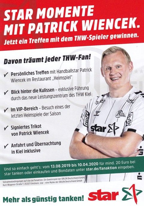 Autogramm Handball | THW Kiel | 2019 | Lukas NILSSON
