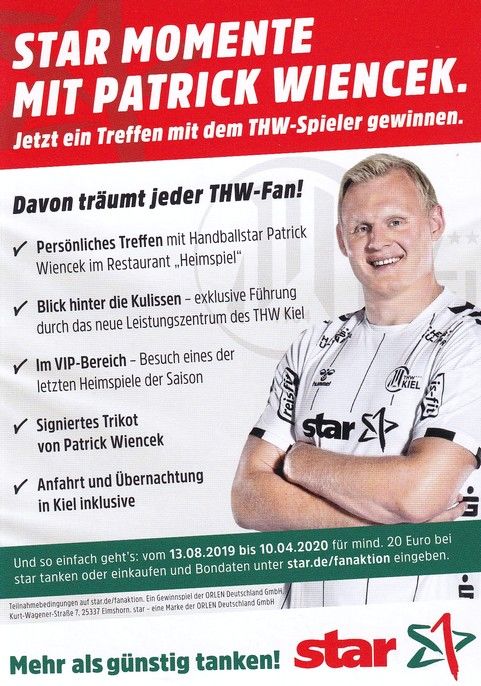 Autogramm Handball | THW Kiel | 2019 | Christian SPRENGER 