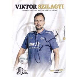 Autogramm Handball | THW Kiel | 2019 | Viktor SZILAGYI