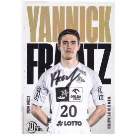 Autogramm Handball | THW Kiel | 2022 | Yannick FRAATZ
