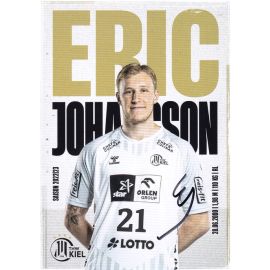 Autogramm Handball | THW Kiel | 2022 | Eric JOHANSSON