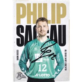 Autogramm Handball | THW Kiel | 2022 | Philip SAGGAU