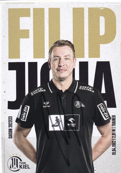 Autogramm Handball | THW Kiel | 2022 | Filip JICHA