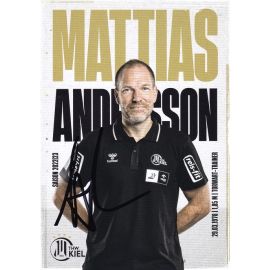Autogramm Handball | THW Kiel | 2022 | Mattias ANDERSSON