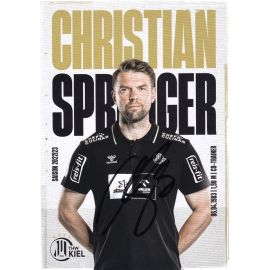 Autogramm Handball | THW Kiel | 2022 | Christian SPRENGER