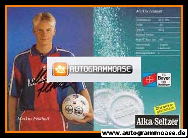 Autogramm Fussball | KFC Uerdingen 05 | 1993 | Markus FELDHOFF