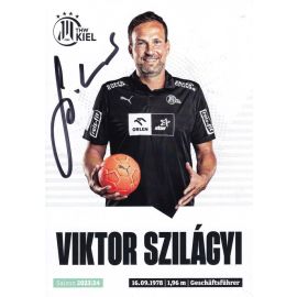 Autogramm Handball | THW Kiel | 2023 | Viktor SZILAGYI