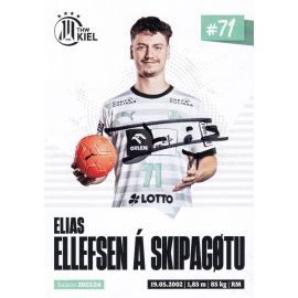 Autogramm Handball | THW Kiel | 2023 | Elias ELLEFSEN A SKIPAGOTU