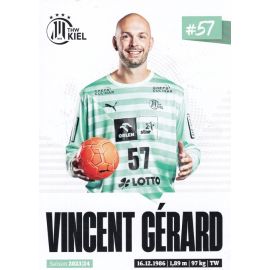 Autogramm Handball | THW Kiel | 2023 | Vincent GERARD